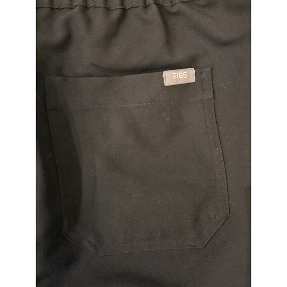 Figs Technical Collection Scrub Pants Size Large Black - Picture 9 of 11